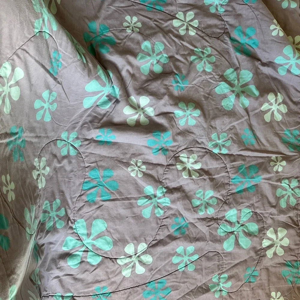 Y2K Bratz Twin Comforter Standard Pillowcase Set Groovy Retro Floral Bed Spread